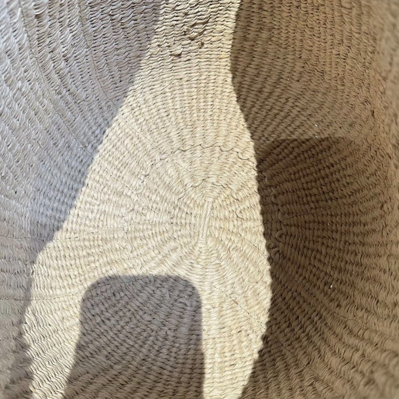 CHIOE Woody Logo緞帶編織菜籃子托特包 48*33*26 全新閒置配件塵袋-4