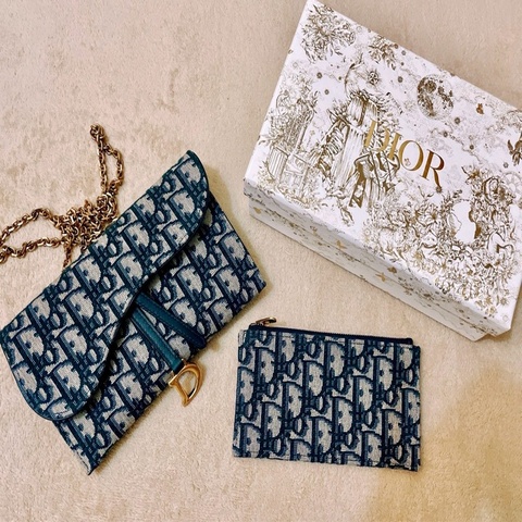 Dior won 老花信封包