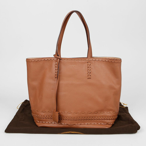 TODS 編織裝飾購物肩背包