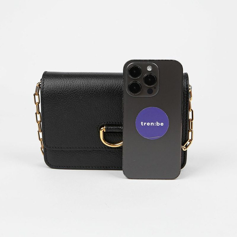 BURBERRY D形環迷你鏈單肩斜背包 8004569-5