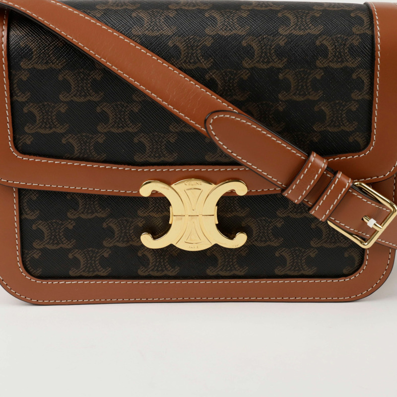 CELINE 經典 Triopé 中型單肩斜背包 191242BZ4-1