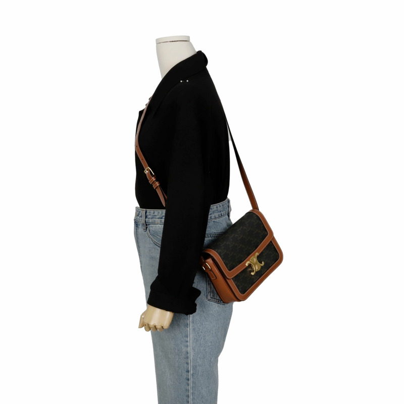 CELINE 經典 Triopé 中型單肩斜背包 191242BZ4-9