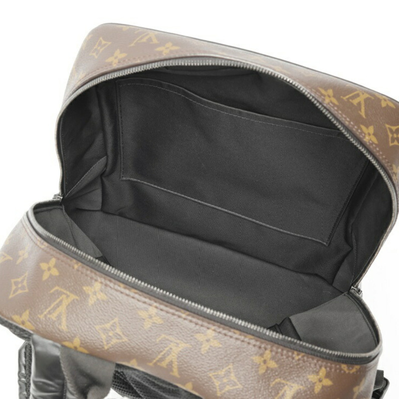 路易威登 Dean 雙肩包 M45335 Monogram Macassar 黑色 S-159438-7