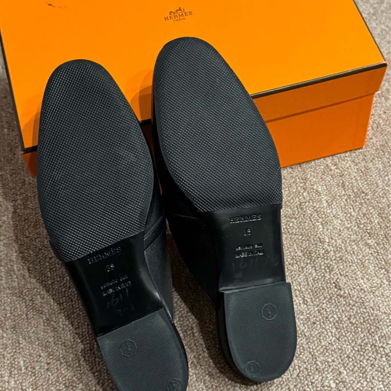 法國愛馬仕🇫🇷經典kelly扣時尚穆勒鞋-4