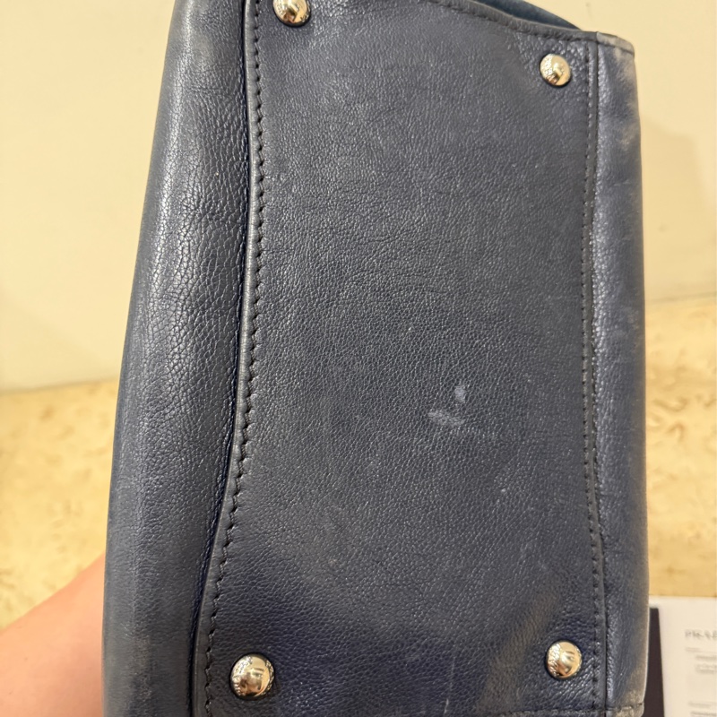 PRADA GLACE‘CALF SCAM手提肩背兩用包-7