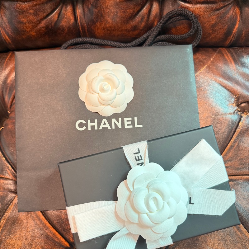 全新日本專櫃購入 Chanel 香奈兒 經典拉鍊零錢包 黑色金鏈荔枝皮 香奈兒荔枝皮 零錢包 粒紋小牛皮-2