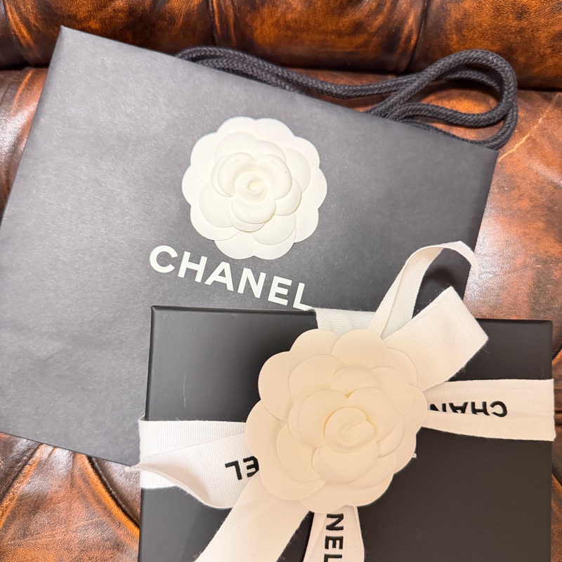 全新日本專櫃購入 Chanel 香奈兒 經典拉鍊零錢包 黑色金鏈荔枝皮 香奈兒荔枝皮 零錢包 粒紋小牛皮-17