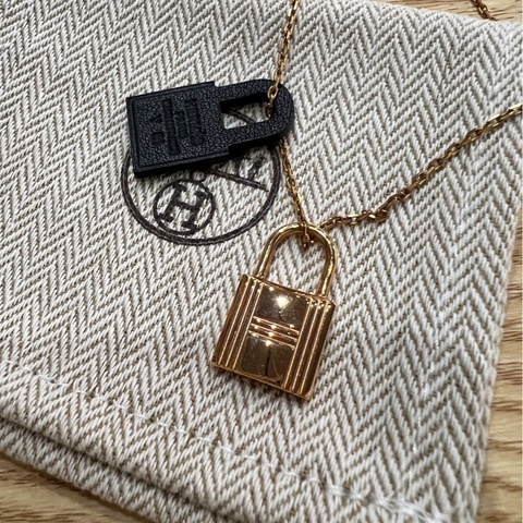 愛馬仕hermes 項鍊 鎖頭項鍊