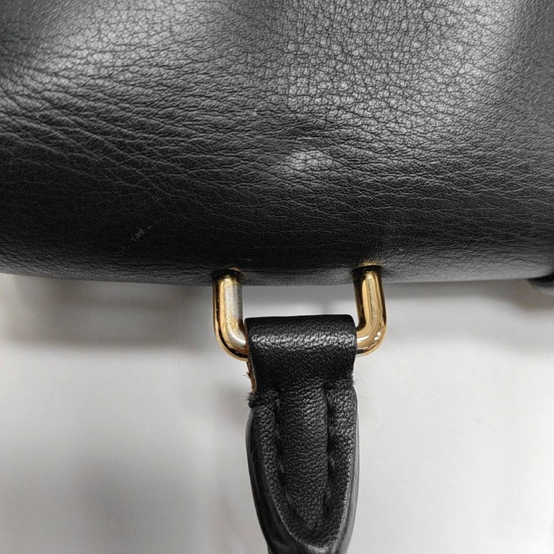 LOUIS VUITTON Locky BB 經典老花 塗層帆布牛皮飾邊 鎖頭包 肩背包斜背包-9