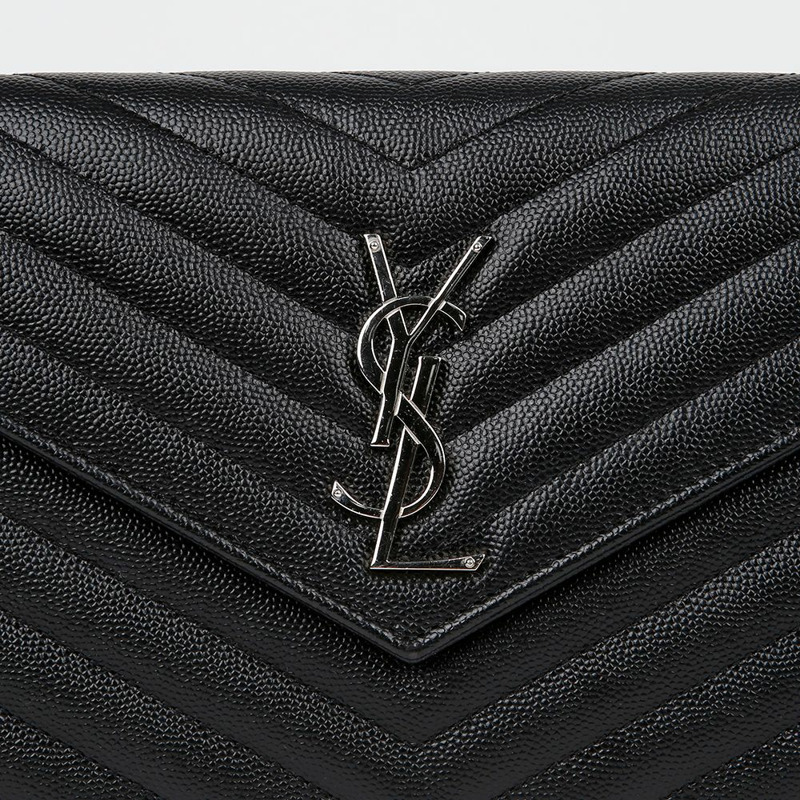SAINT LAURENT Monogram Chain WOC 單肩斜背包 377828-2