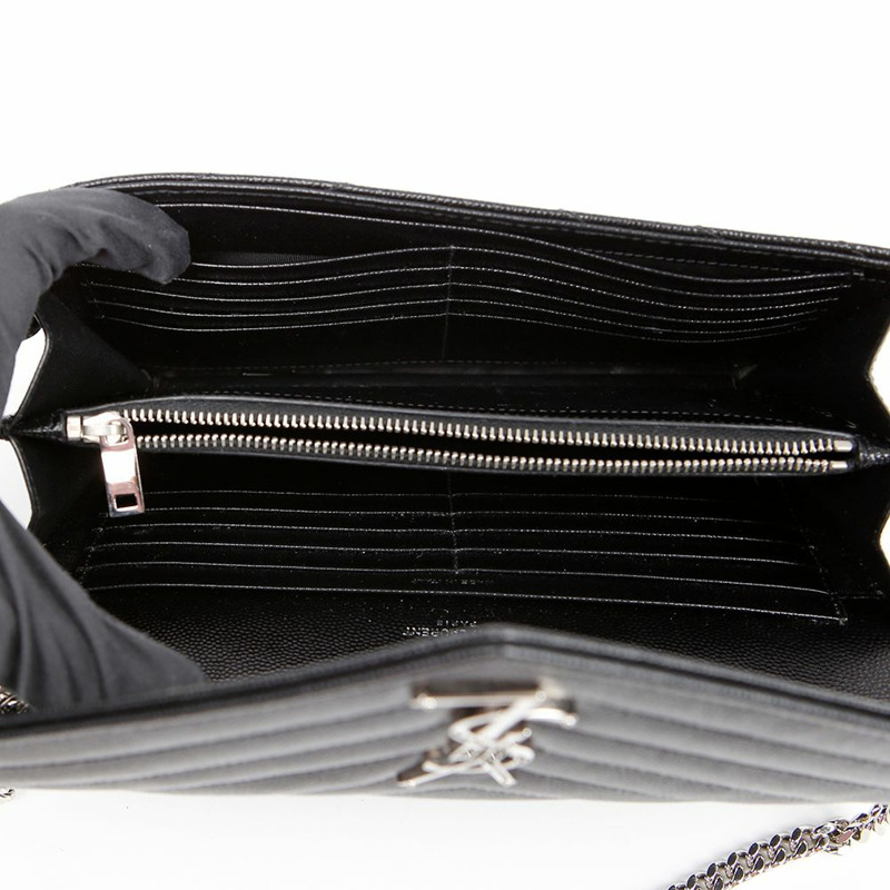 SAINT LAURENT Monogram Chain WOC 單肩斜背包 377828-9