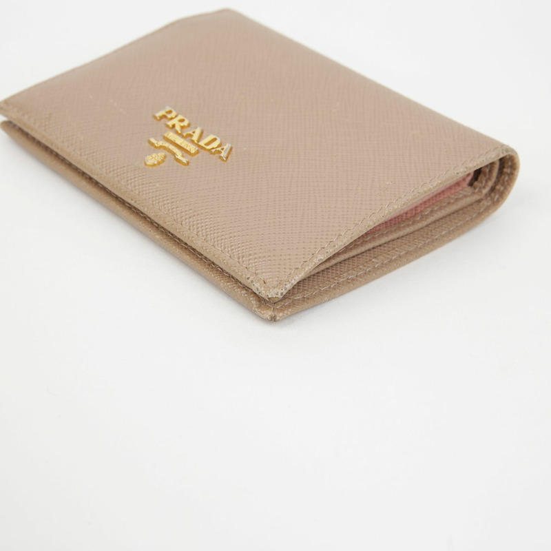 PRADA 1MV204 金屬Logo錢包-8