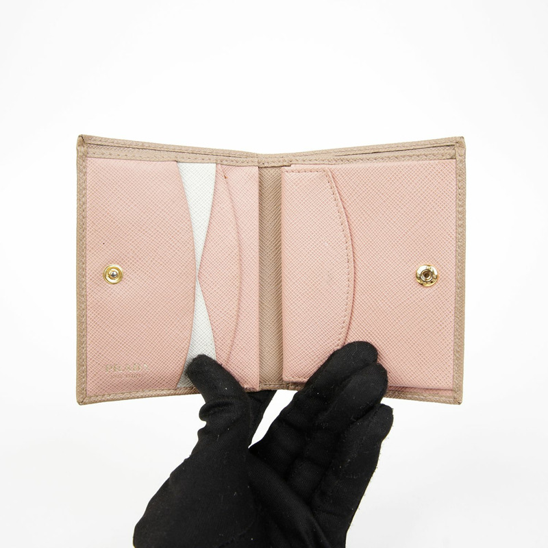 PRADA 1MV204 金屬Logo錢包-11
