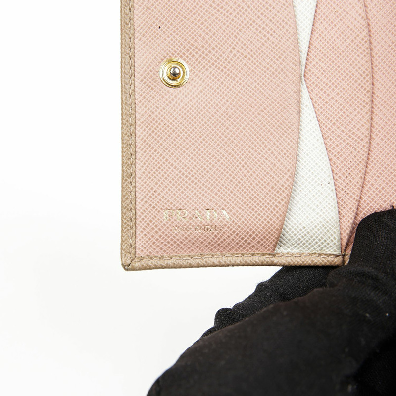 PRADA 1MV204 金屬Logo錢包-14