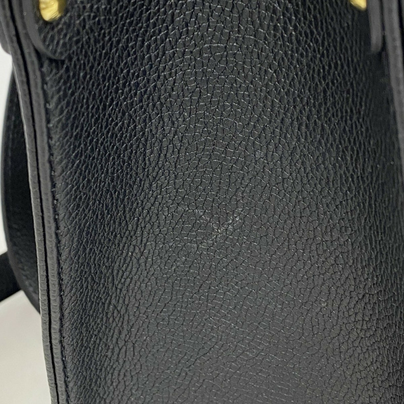 路易威登 Monogram Empreinte 雙色 On-the-Go PM 手提包 M45659 黑色/米色 女士兩用包 P1668730-6