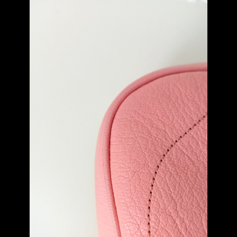 Gucci 淺粉色牛皮 小號 手提包 肩背包-12