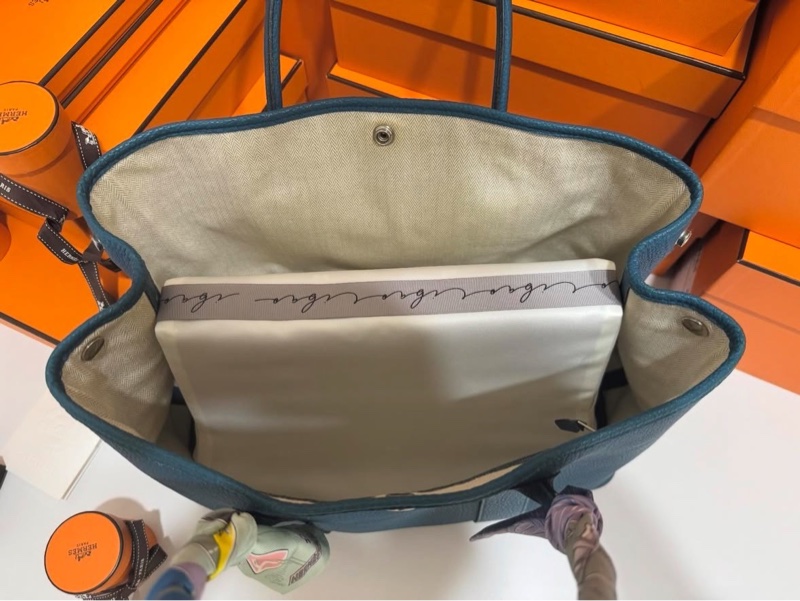 Hermes Garden Party 36孔雀藍 G刻-12