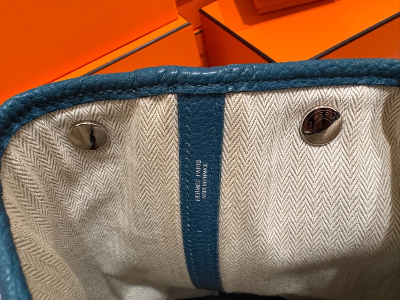 Hermes Garden Party 36孔雀藍 G刻-18