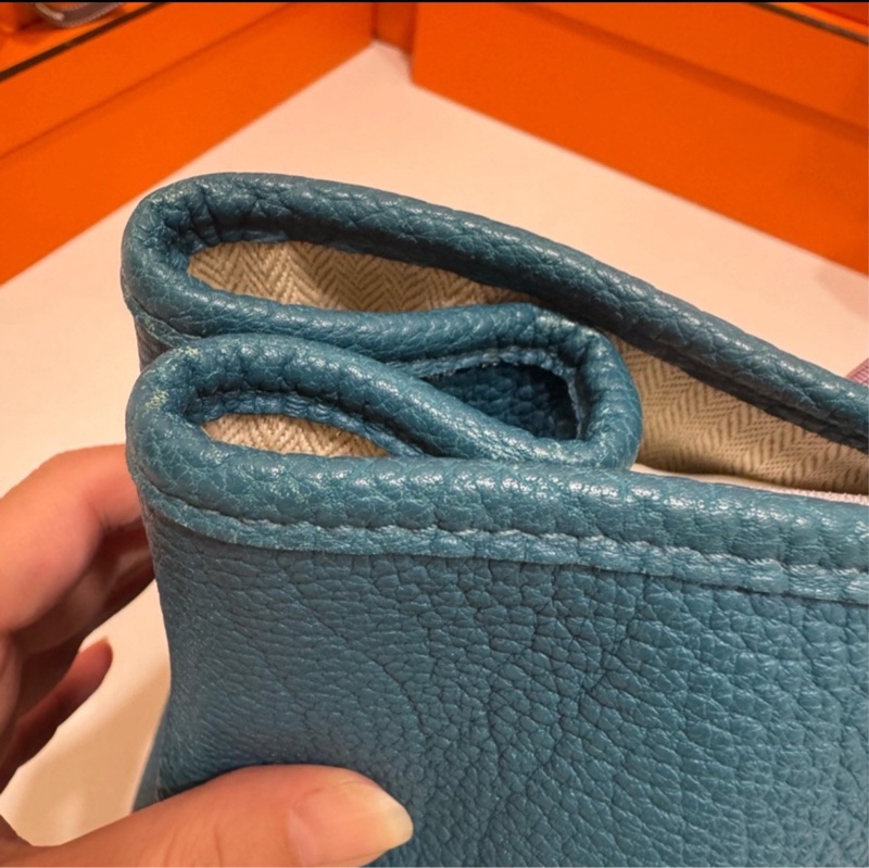 Hermes Garden Party 36孔雀藍 G刻-23