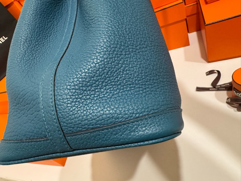 Hermes Garden Party 36孔雀藍 G刻-42