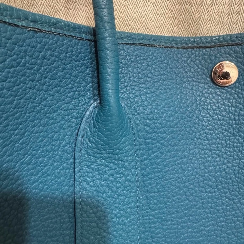 Hermes Garden Party 36孔雀藍 G刻-45