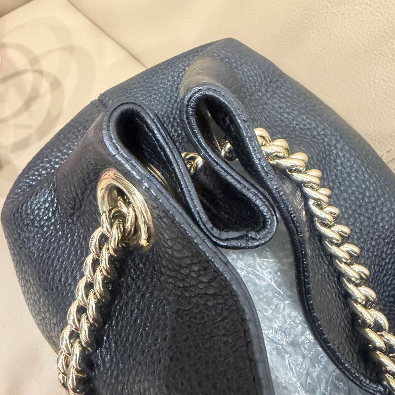 🈶購證❤️ gucci #黑金 #荔枝牛皮 #托特包 #soho-28