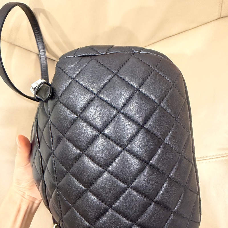 99新🌟大全配🈶購證❤️ #香奈兒 #黑銀 #薩爾茲堡 #後背包 #雙肩包-13