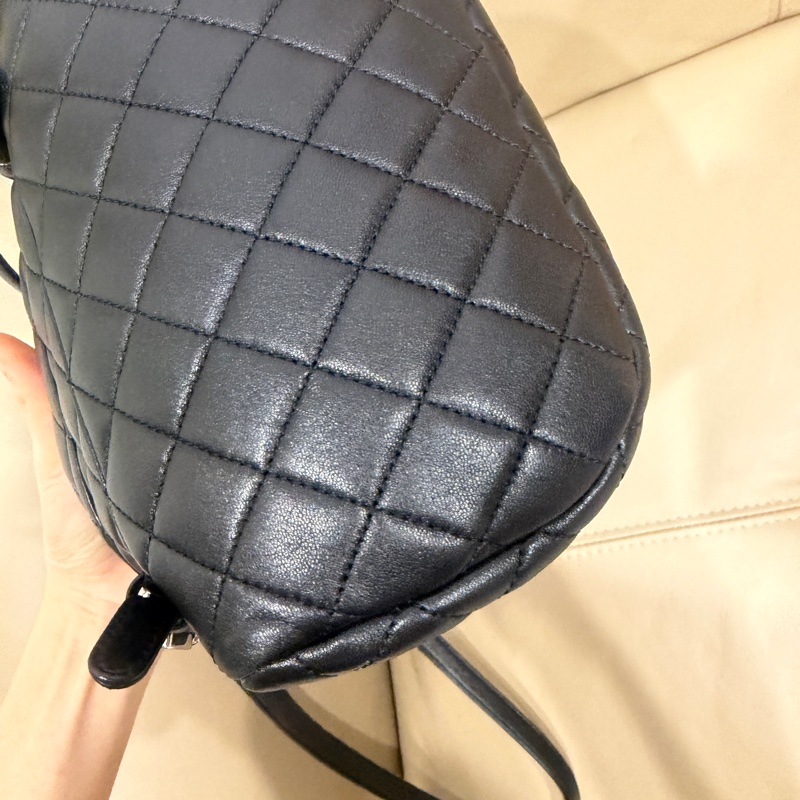 99新🌟大全配🈶購證❤️ #香奈兒 #黑銀 #薩爾茲堡 #後背包 #雙肩包-14