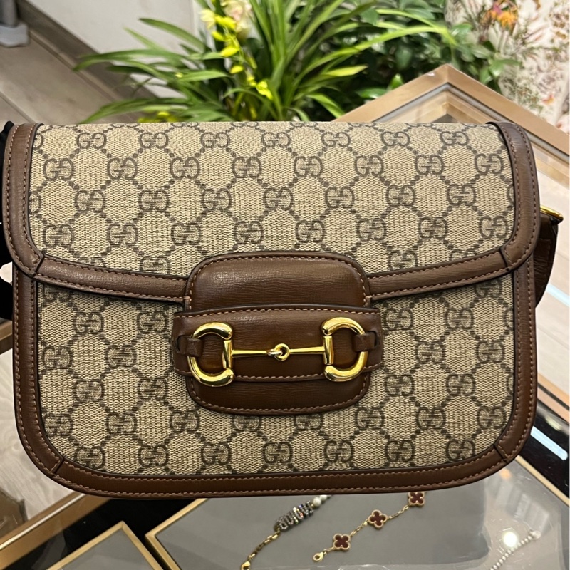 99新🈶購證❤️ gucci #1955 #老花 #馬鞍包 #郵差包-20