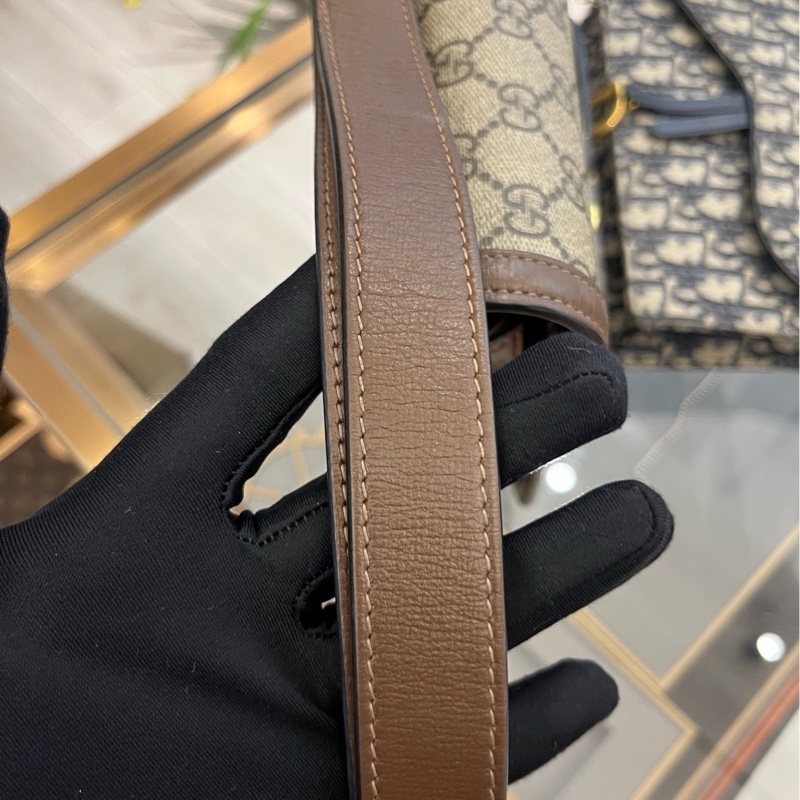 99新🈶購證❤️ gucci #1955 #老花 #馬鞍包 #郵差包-32