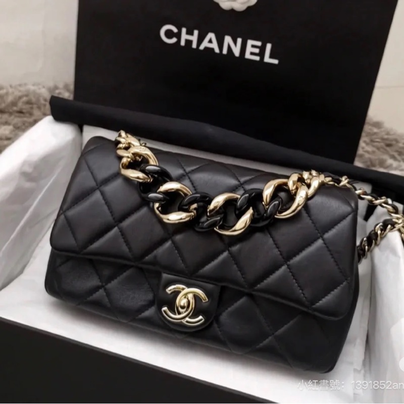 大全配🈶購證❤️ #香奈兒 #黑金 #cf25 #中號 #大都會-0