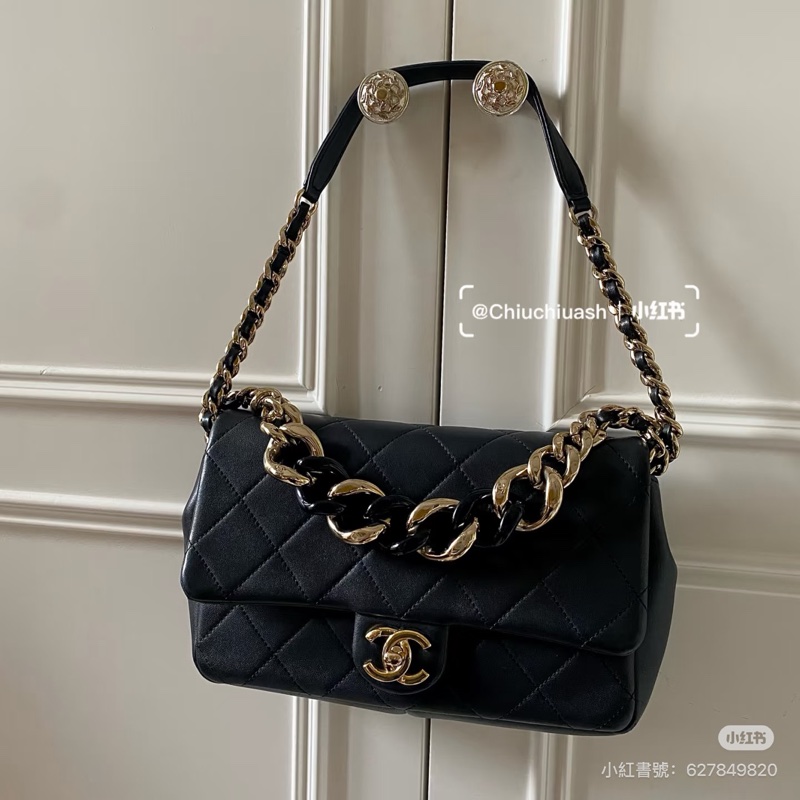 大全配🈶購證❤️ #香奈兒 #黑金 #cf25 #中號 #大都會-2