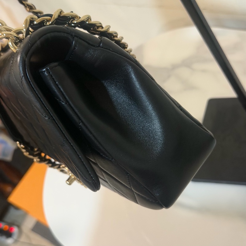 大全配🈶購證❤️ #香奈兒 #黑金 #cf25 #中號 #大都會-7