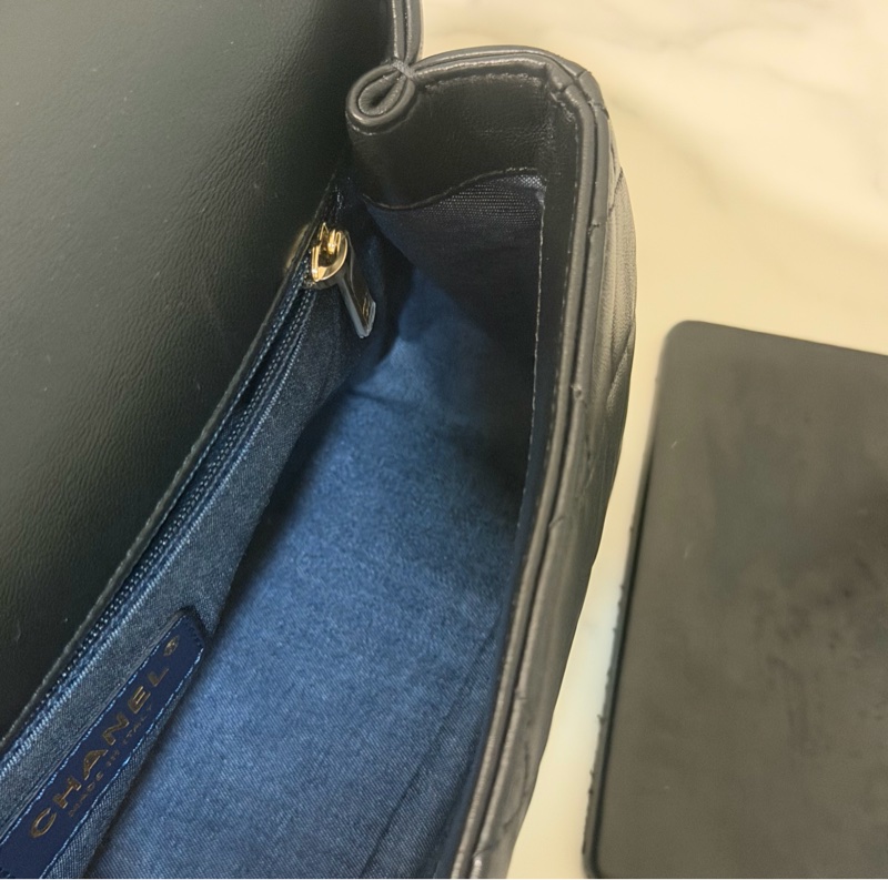 大全配🈶購證❤️ #香奈兒 #黑金 #cf25 #中號 #大都會-14