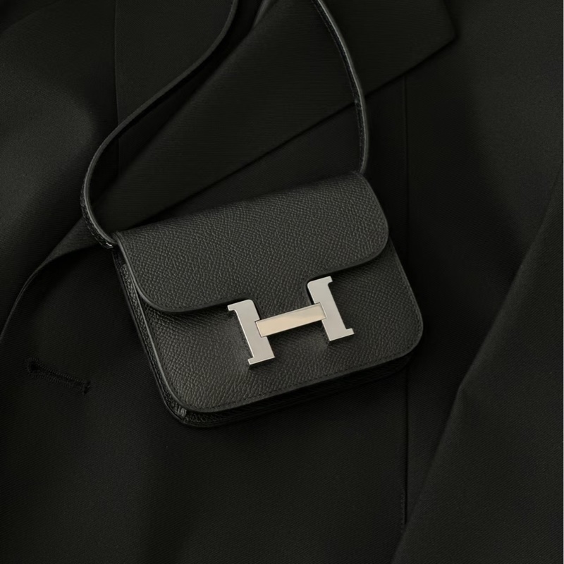 大全配🈶️22年購證❤️#愛馬仕 #黑銀 #康康slim #epsom皮 #constance-3