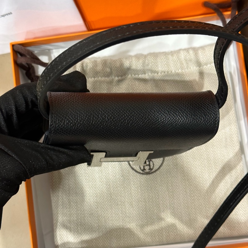 大全配🈶️22年購證❤️#愛馬仕 #黑銀 #康康slim #epsom皮 #constance-8