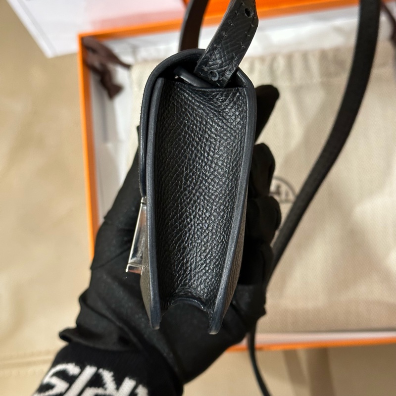 大全配🈶️22年購證❤️#愛馬仕 #黑銀 #康康slim #epsom皮 #constance-12