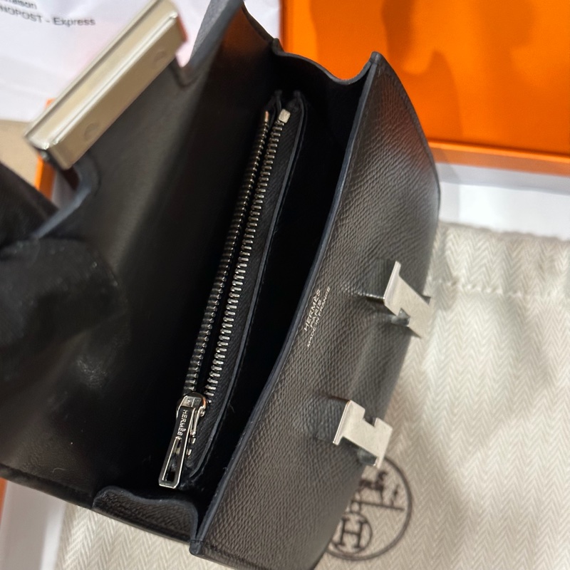 大全配🈶️22年購證❤️#愛馬仕 #黑銀 #康康slim #epsom皮 #constance-19