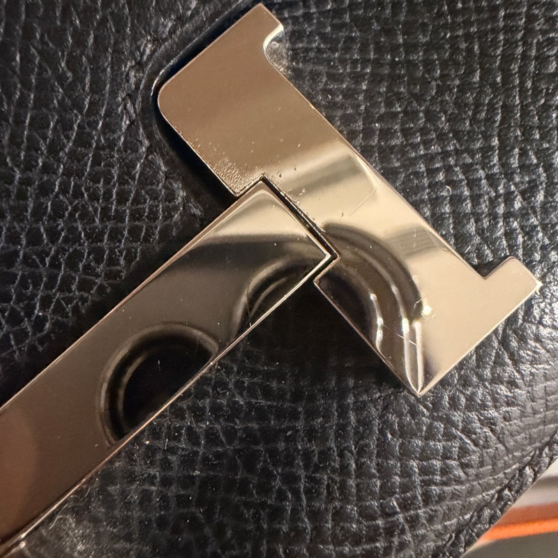 大全配🈶️22年購證❤️#愛馬仕 #黑銀 #康康slim  #epsom皮 #constance-28