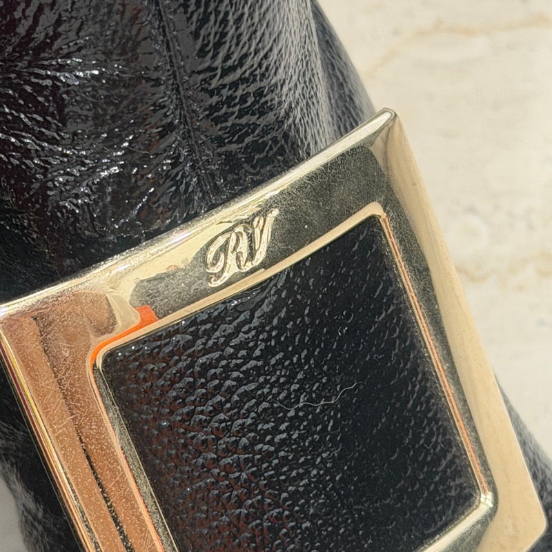 36.5碼❤️ RV #roger #viver #黑金 #長靴-4