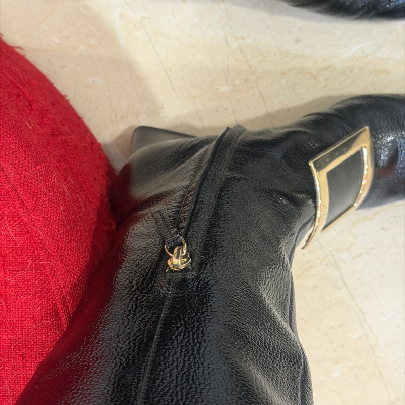 36.5碼❤️ RV #roger #viver #黑金 #長靴-7