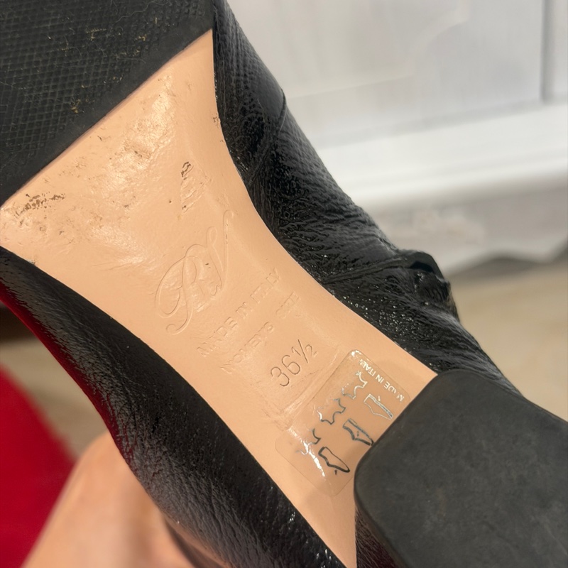 36.5碼❤️ RV #roger #viver #黑金 #長靴-11