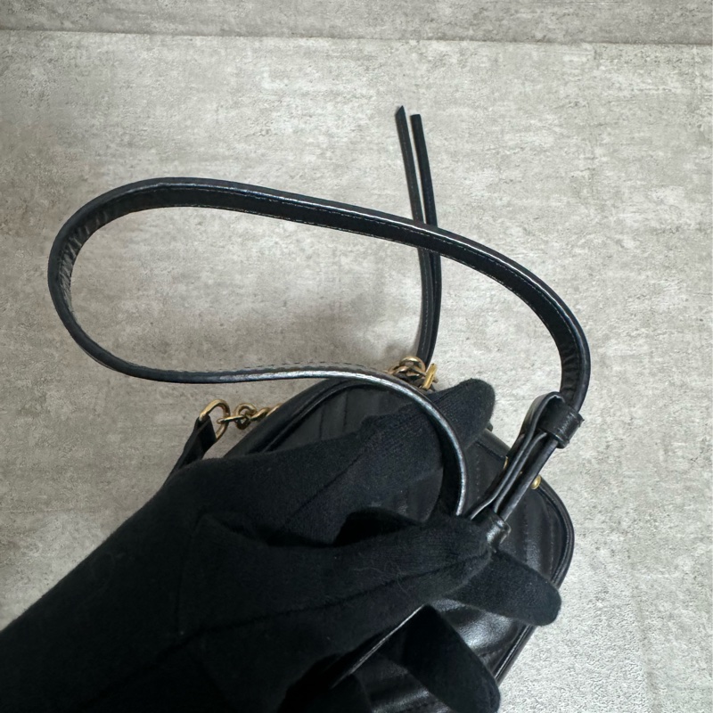 正品 Gucci marmont 經典斜背包-14