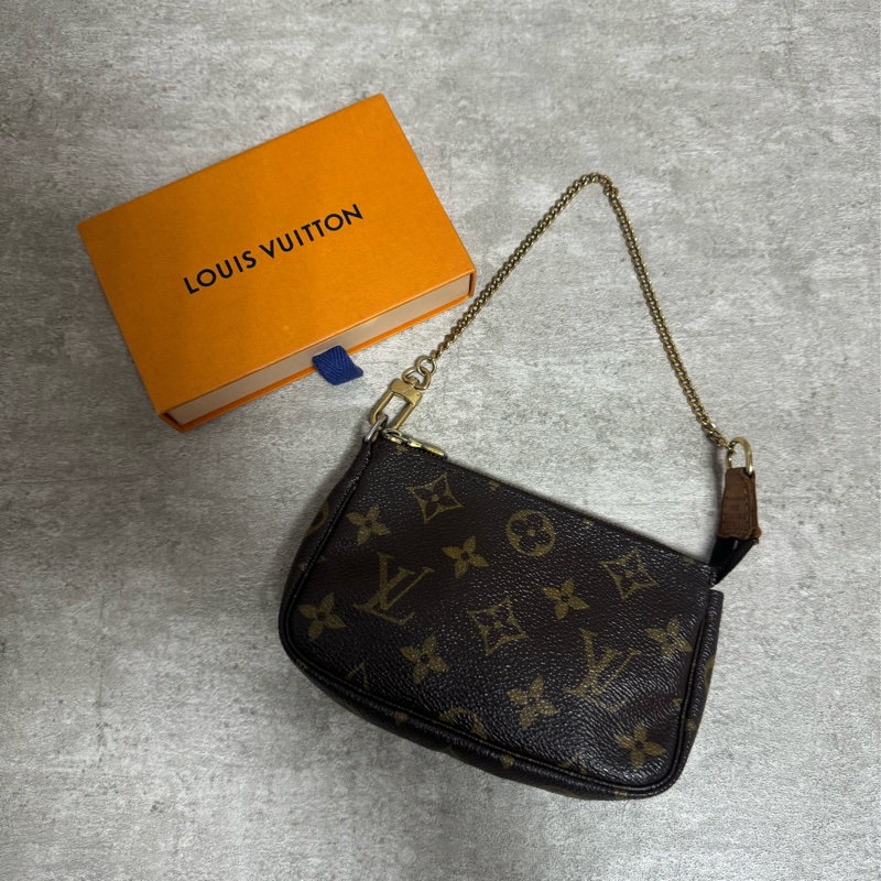 正品 Lv M58009經典麻將包 小款-0