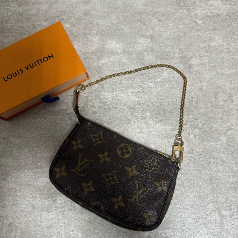 正品 Lv M58009經典麻將包 小款-1