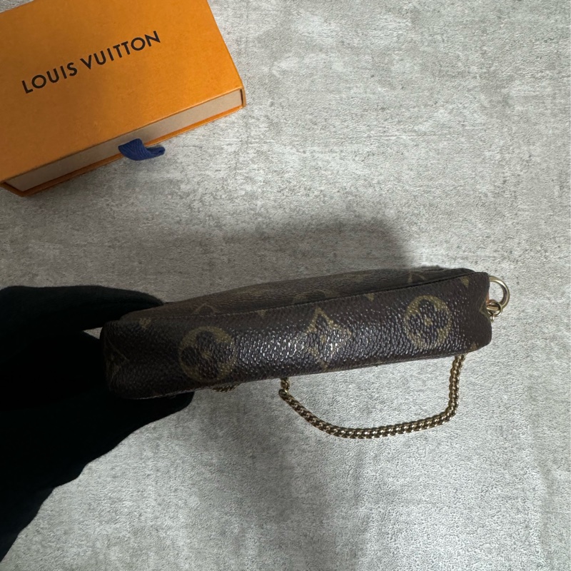 正品 Lv M58009經典麻將包 小款-2