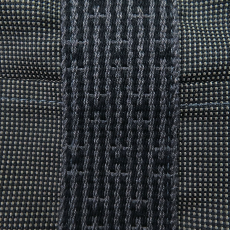 愛馬仕 Air Line MM 銀色五金 H 標誌帆布手提包，配 Serie 紐扣，灰色，法國製造，女士款-9