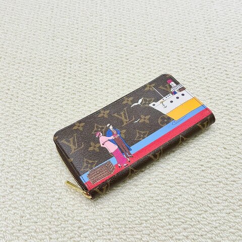 Louis Vuitton - 塗鴉渡輪zippy長夾