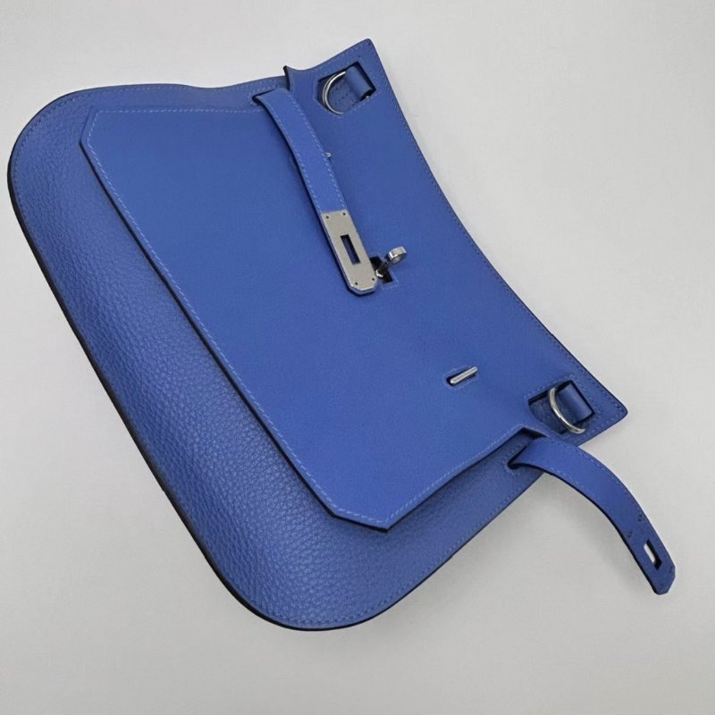 HERMES 銀扣吉普賽28肩背斜背包28*22*12 98新配件塵袋-1