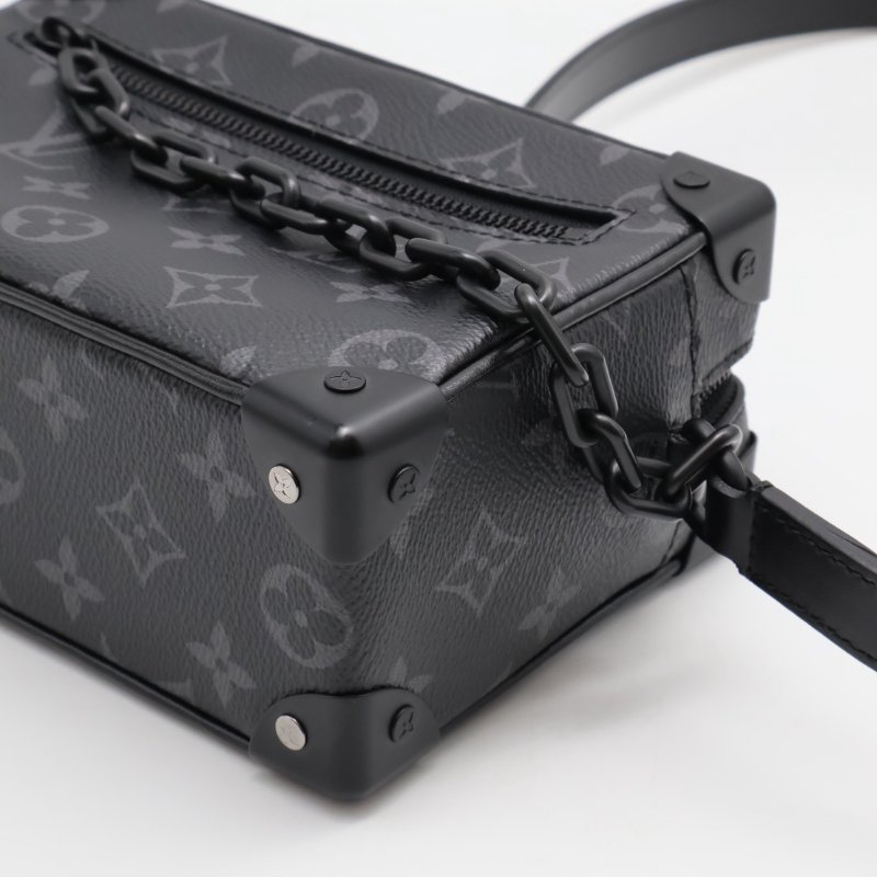 LOUIS VUITTON Mini Soft Trunk - 灰老花-4